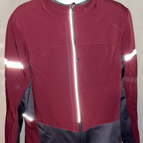 Novara "headwind" Jacket, Color Rouge/Asphalt (maroon/grey) Men's Size XL - Picture 13 of 16